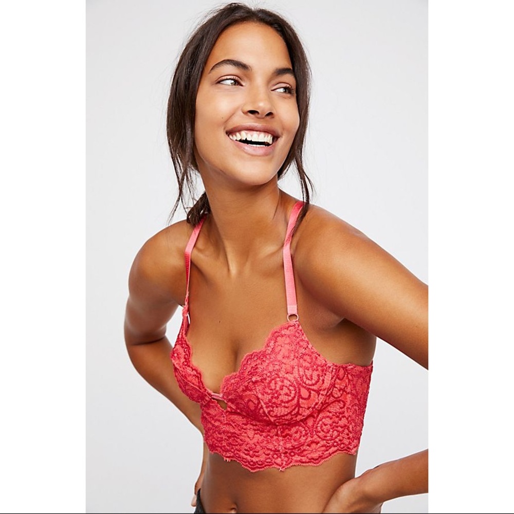 FREE PEOPLE embroidered bralette - Picture 3 of 8